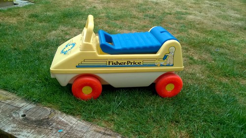 Vintage fisher price - vintage, sit